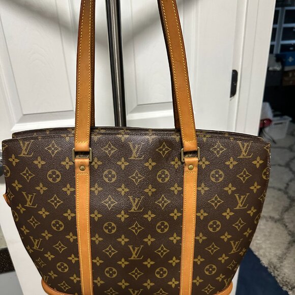 Louis Vuitton Monogram Babylone Tote Bag  Vintage Good MB0998 - Picture 7 of 16